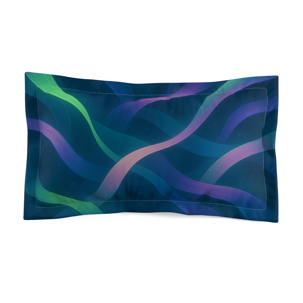Spectral Aurora Lattice personalized decorative pillows