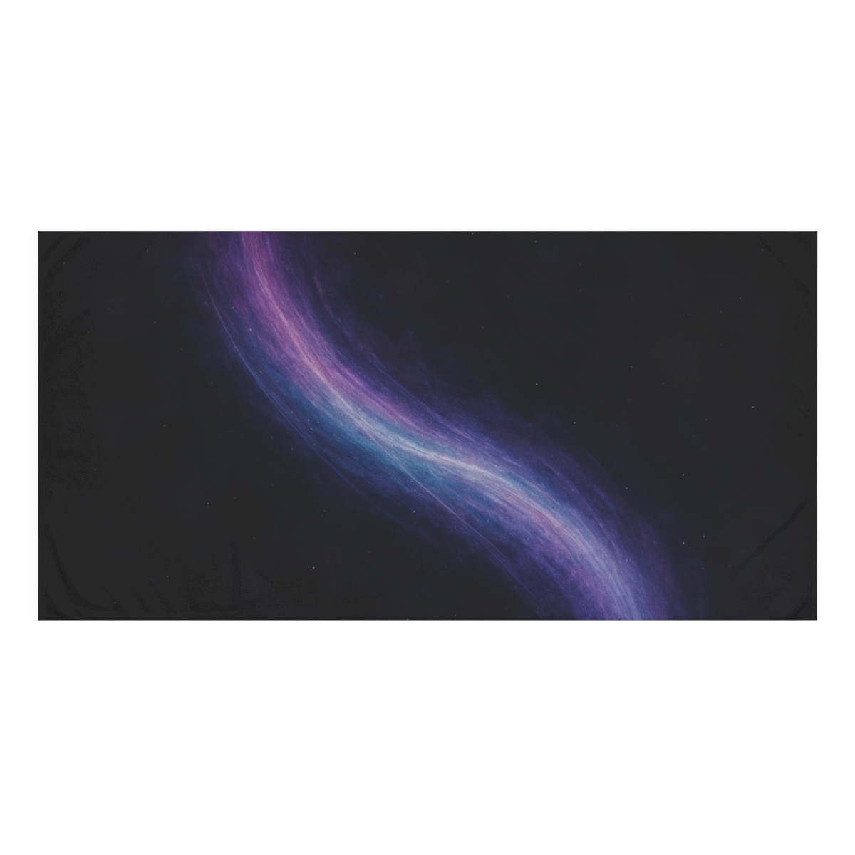 Spectral Cosmic Ribbon Arc trendy hand towels
