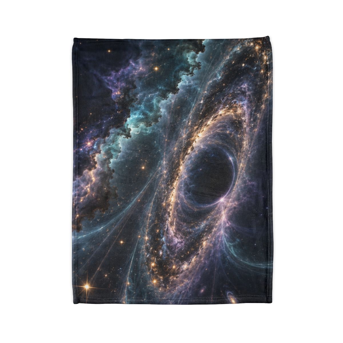Spectral Dust Halo designer printed blankets [AI-e229e737-75d88f38368d]