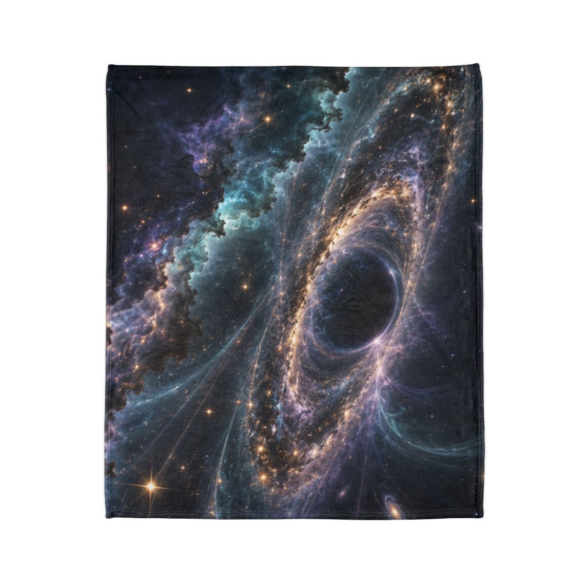 Spectral Dust Halo designer printed blankets [AI-e229e737-ac6553187e7a]
