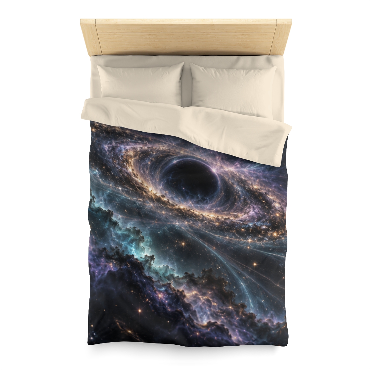 Spectral Dust Halo personalized bedding duvets [AI-e229e737-75d88f38368d]