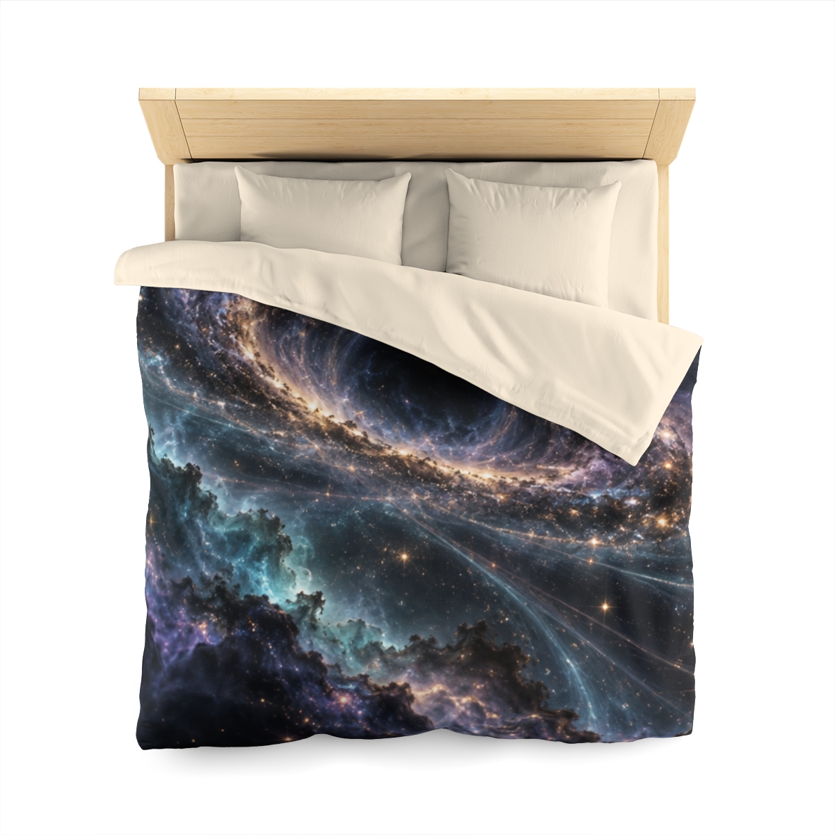 Spectral Dust Halo personalized bedding duvets [AI-e229e737-81a802975a70]