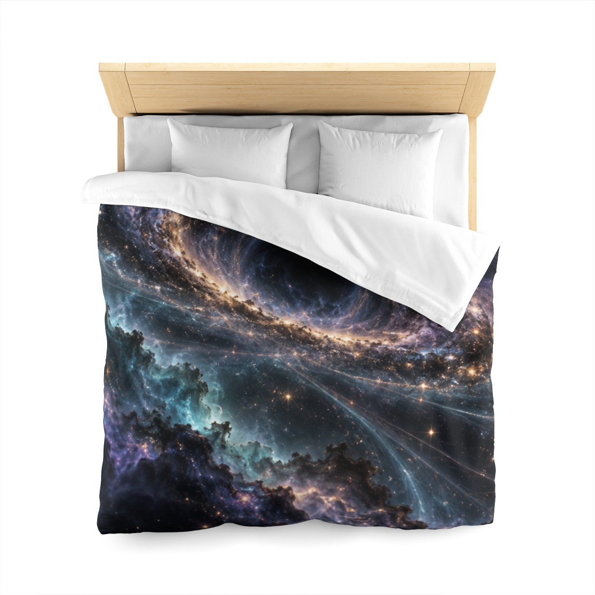 Spectral Dust Halo personalized bedding duvets [AI-e229e737-7b89ec221a3b]