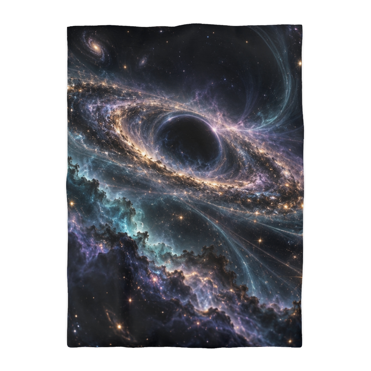 Spectral Dust Halo personalized bedding duvets [AI-e229e737-ec08a80218cc]