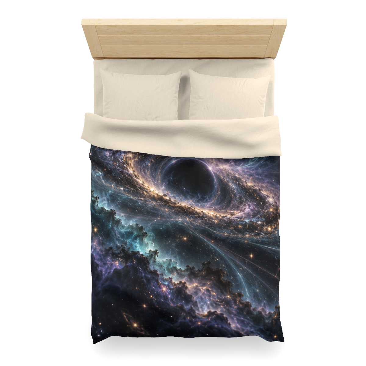 Spectral Dust Halo personalized bedding duvets [AI-e229e737-17896ed2ee8a]