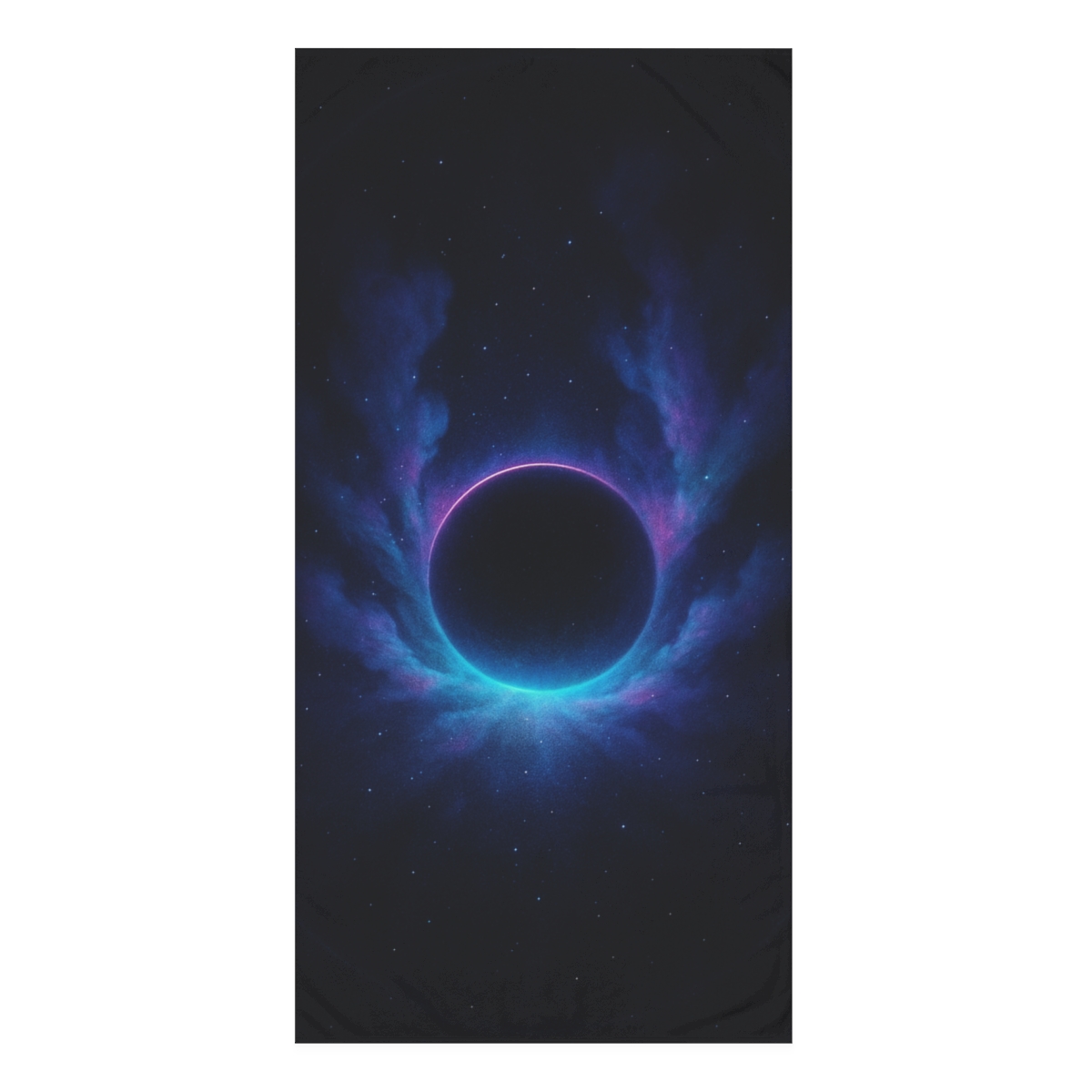 Spectral Horizon Bloom trendy hand towels