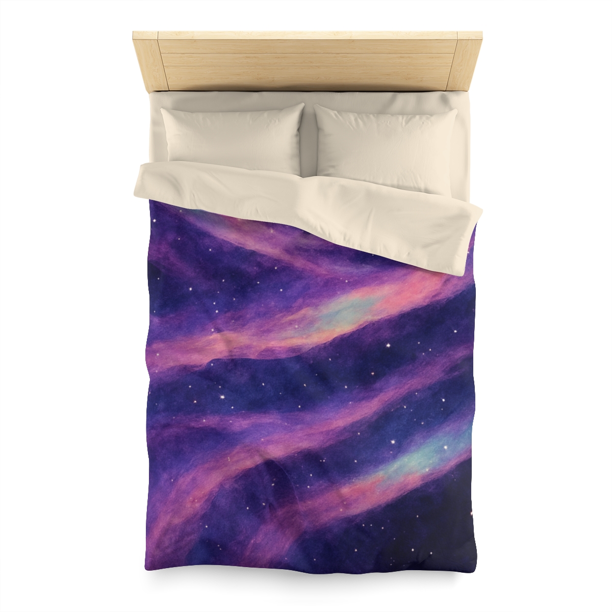 Spectral Nebula Loom Tapestry custom duvets