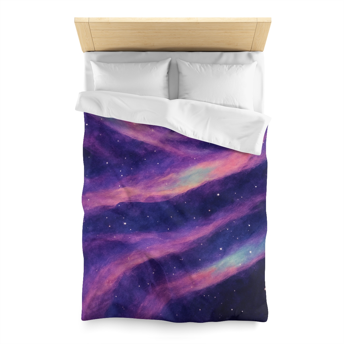 Spectral Nebula Loom Tapestry custom duvets