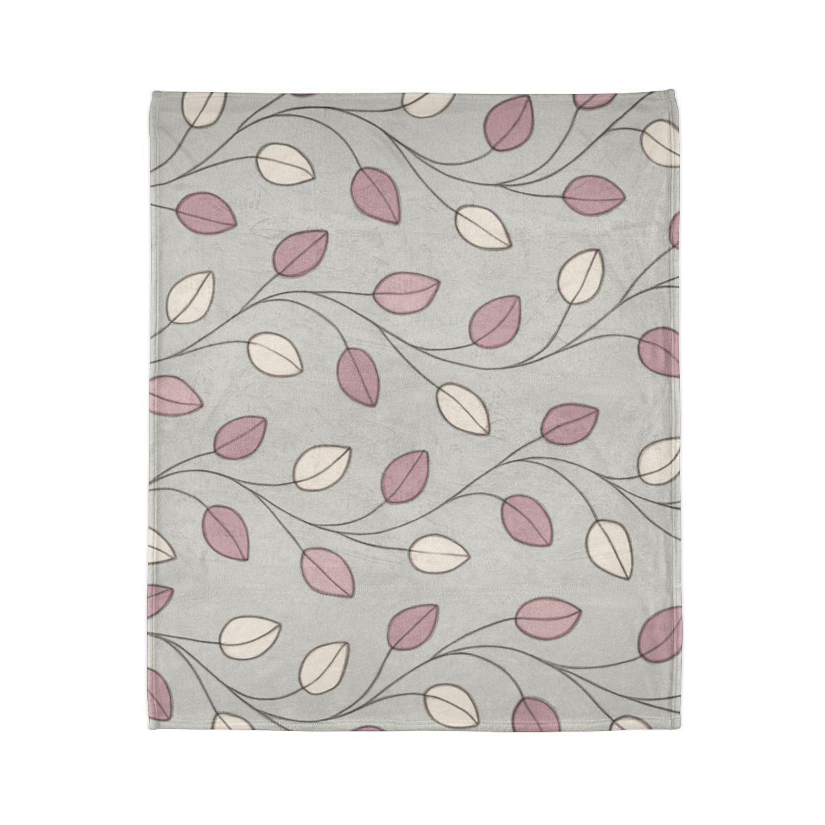 Spiral Bud Cascade warm winter blankets