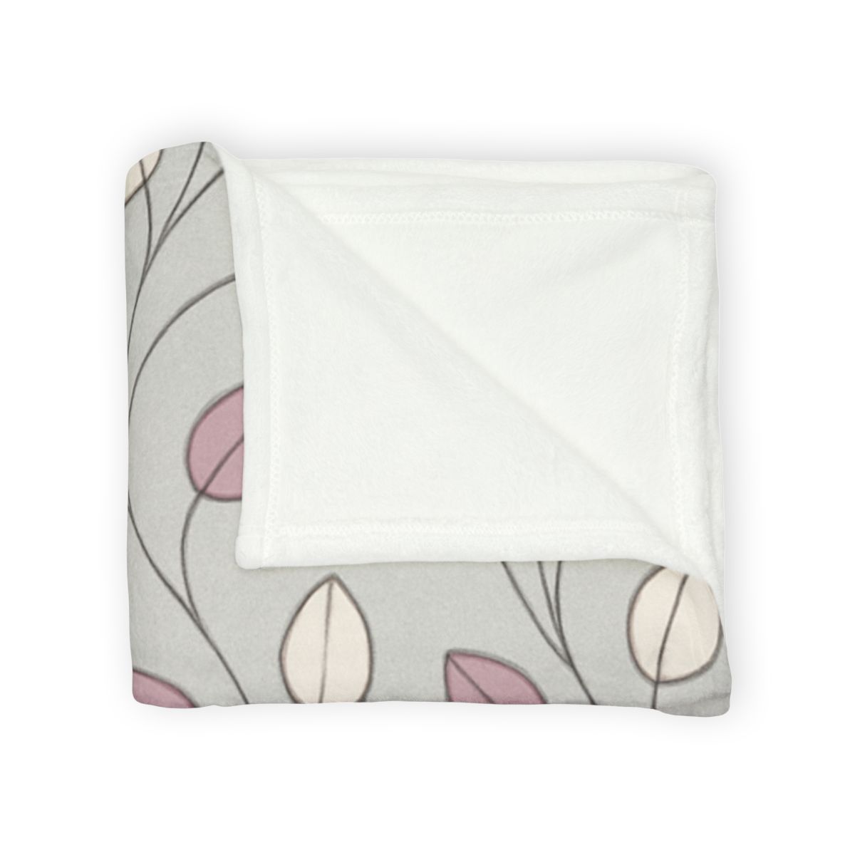 Spiral Bud Cascade warm winter blankets