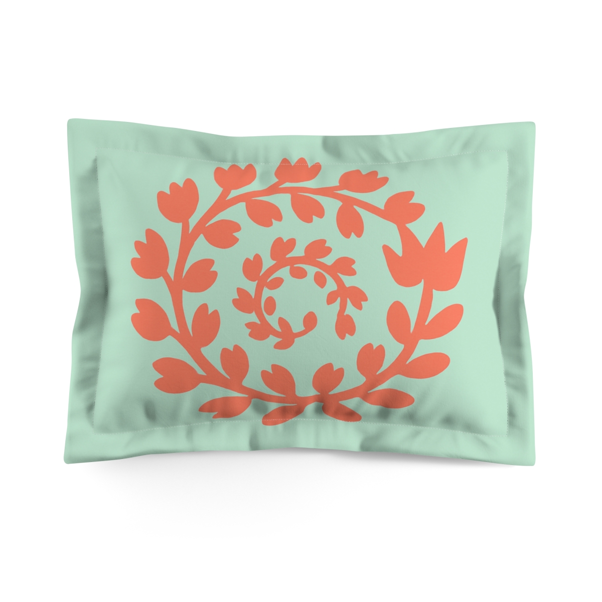 Spiral Bud Crown soft plush pillows