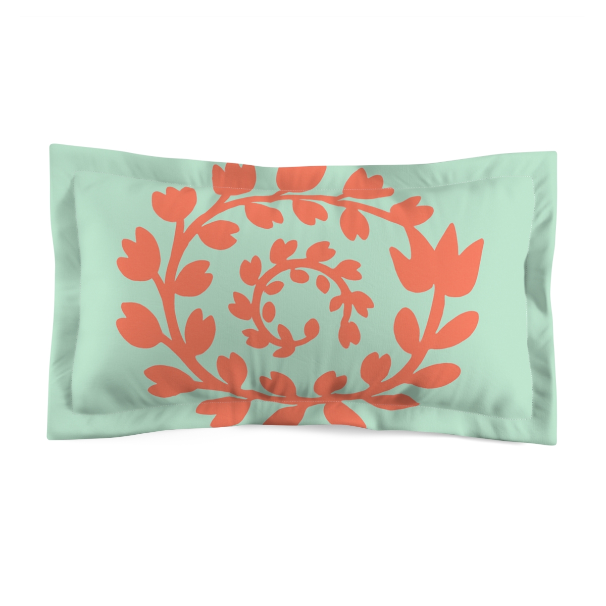 Spiral Bud Crown soft plush pillows
