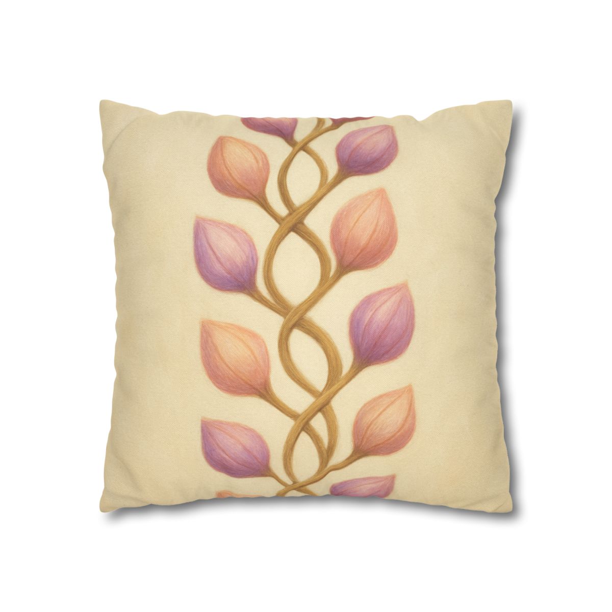 Spiral Bud Helix comfortable bedding pillow covers