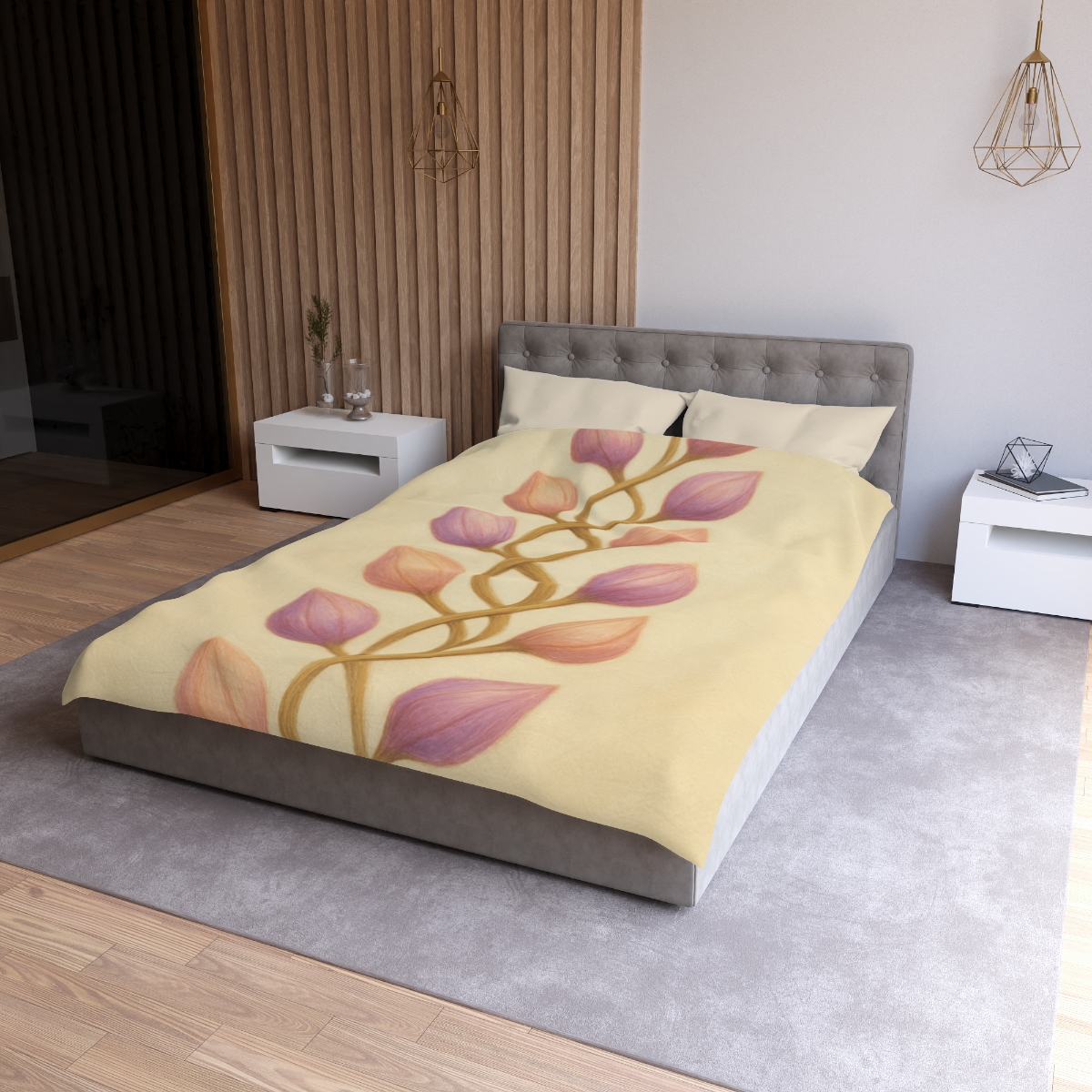 Spiral Bud Helix trendy bedroom duvets