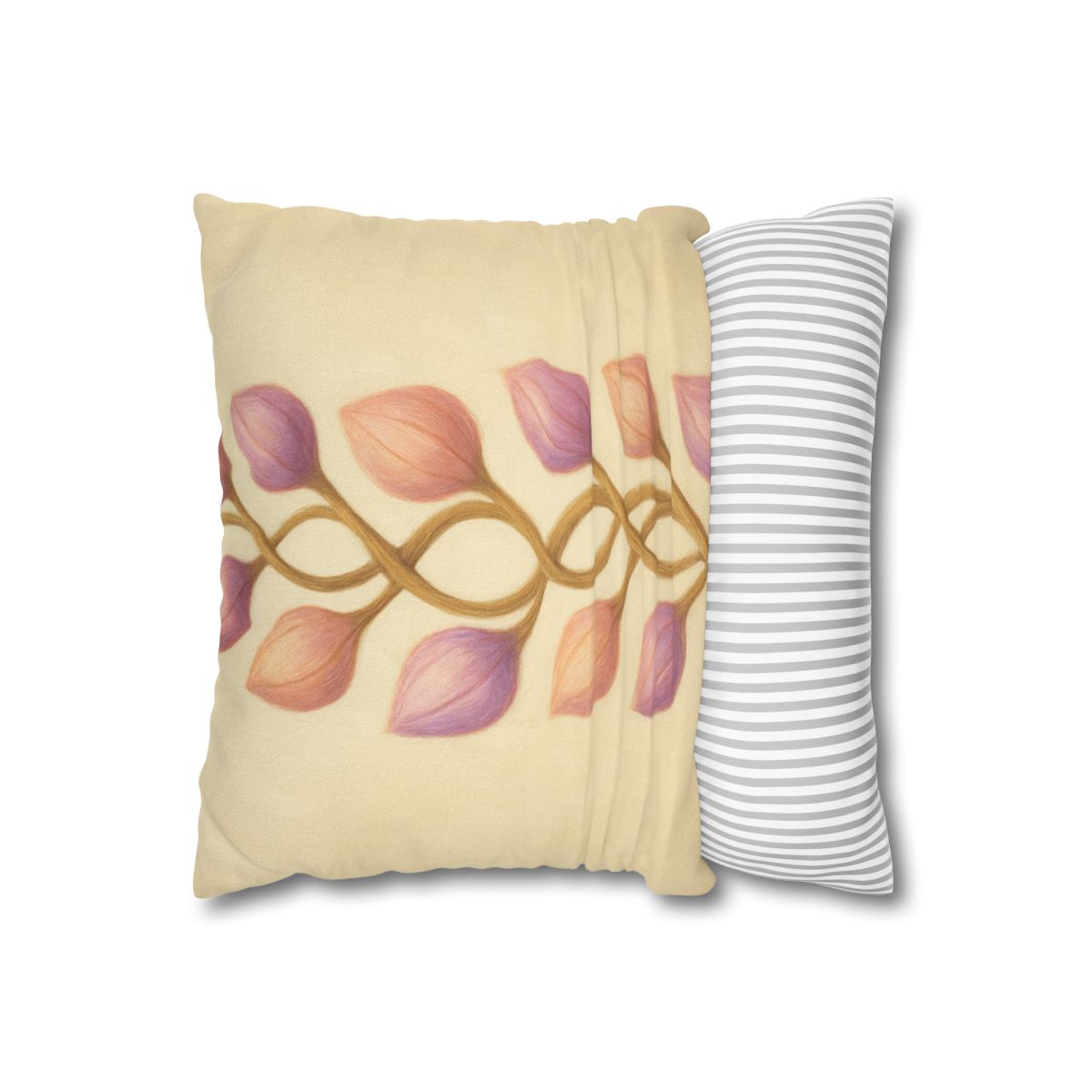 Spiral Bud Helix comfortable bedding pillow covers