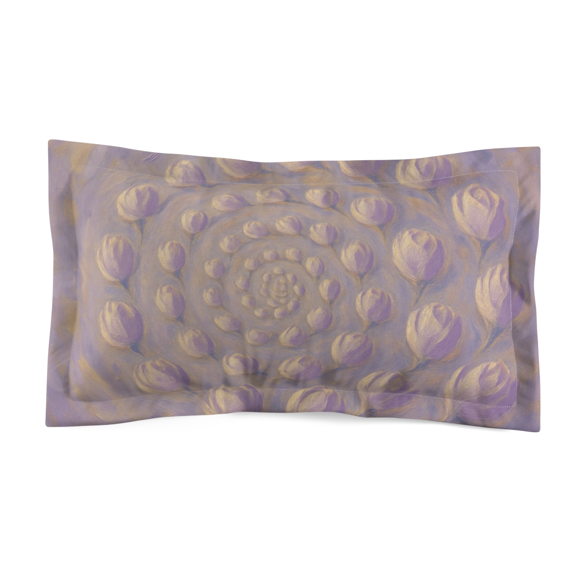 Spiral Bud Rhythm unique shape pillows