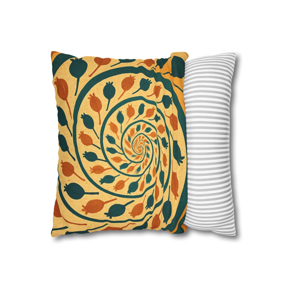 Spiral Seed Chorus designer print pillow cases