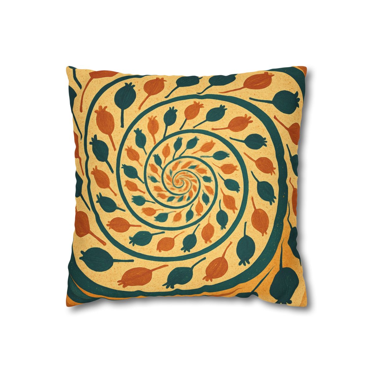 Spiral Seed Chorus designer print pillow cases