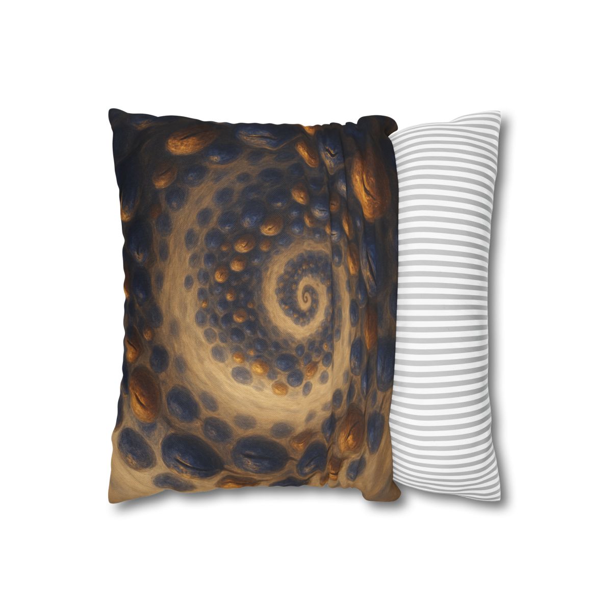 Spiral Seed Cluster designer print pillow cases