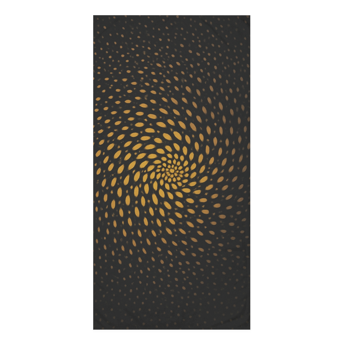 Spiral Seed Cluster Orbit comfortable face towels