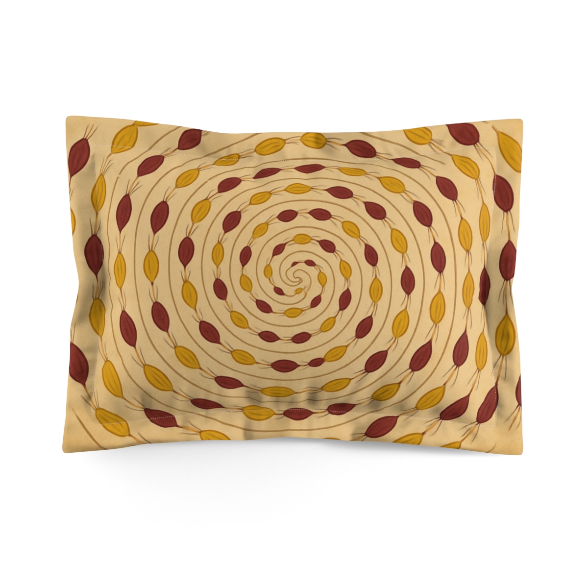 Spiral Seed Halo custom pillows