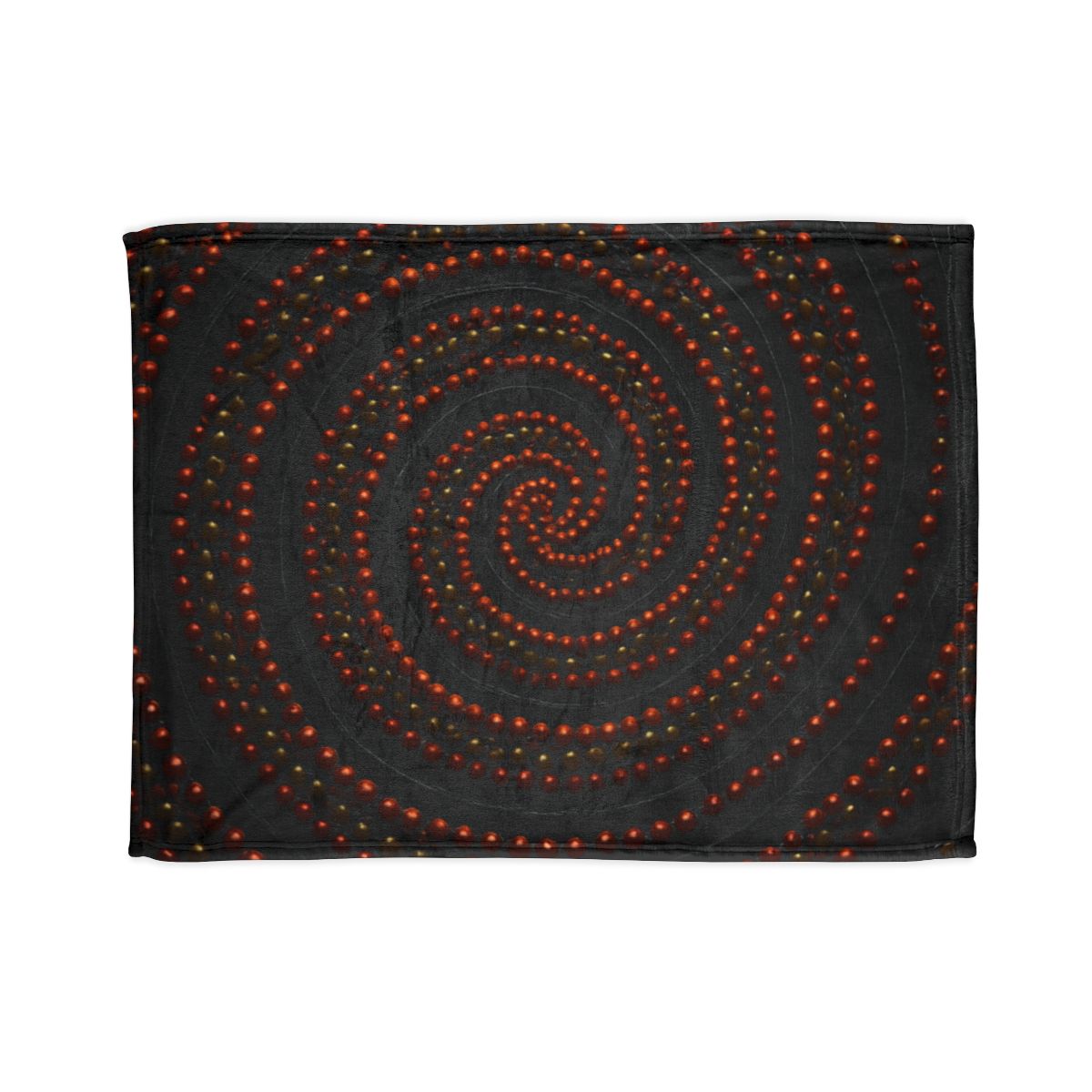 Spiral Seed Orbit personalized cozy blankets