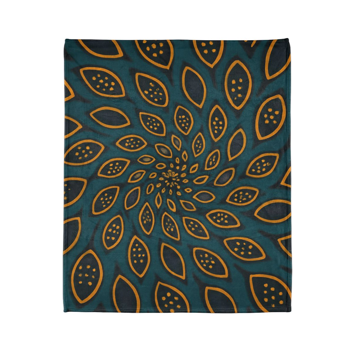 Spiral Seed Pod Array trendy patterned blankets