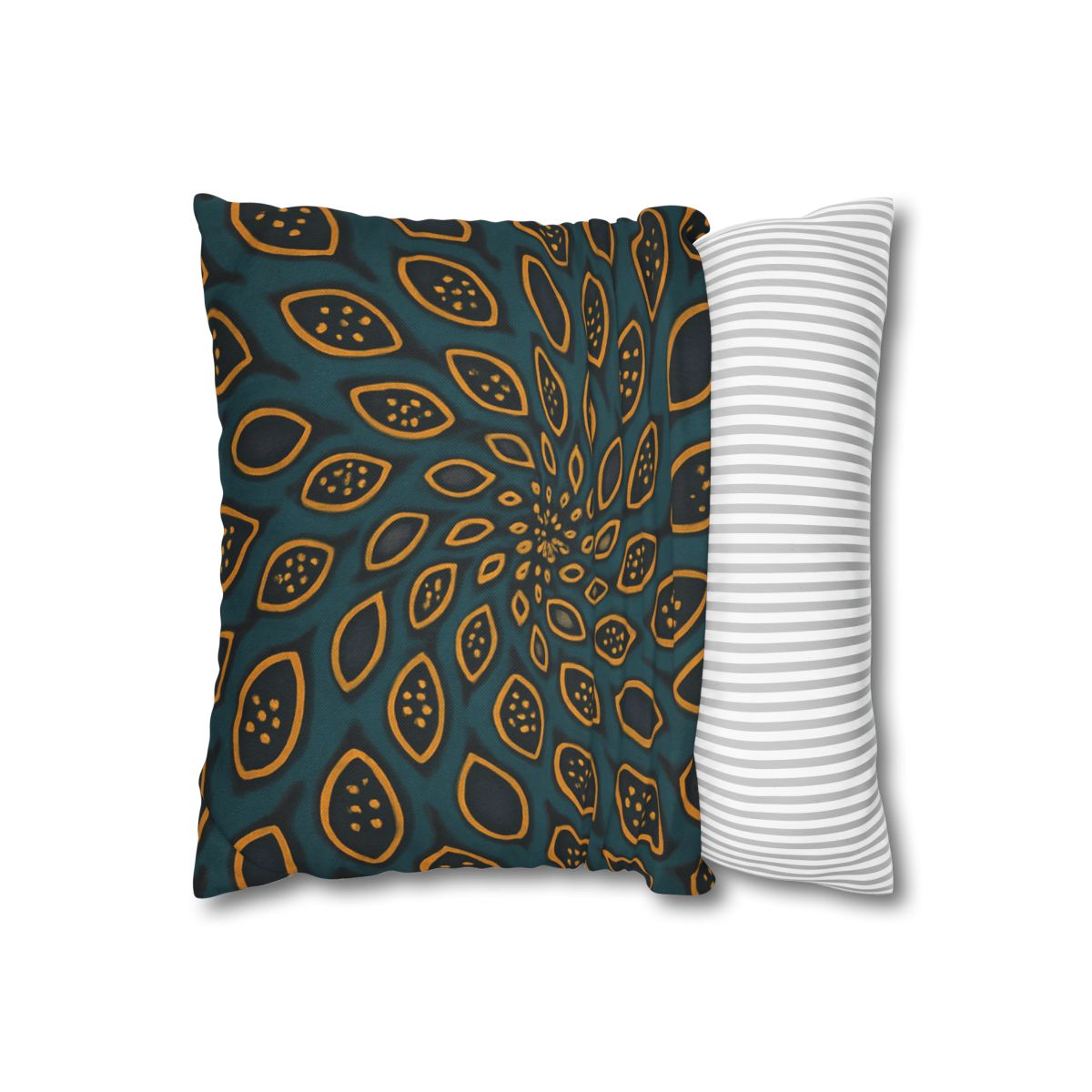 Spiral Seed Pod Array personalized pillow covers