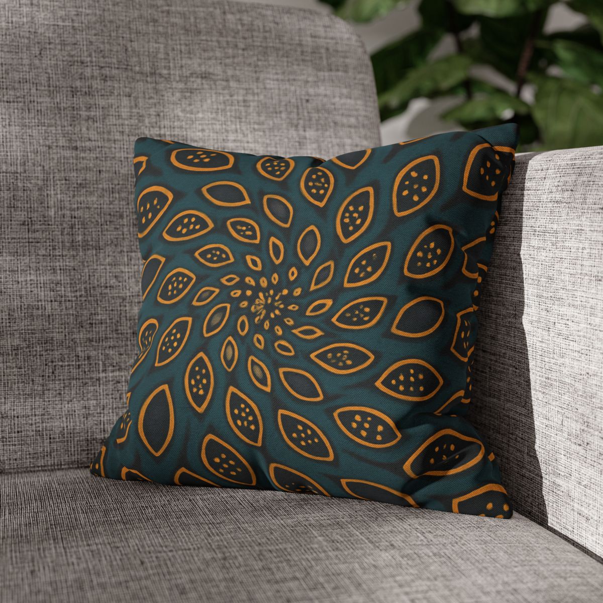 Spiral Seed Pod Array personalized pillow covers