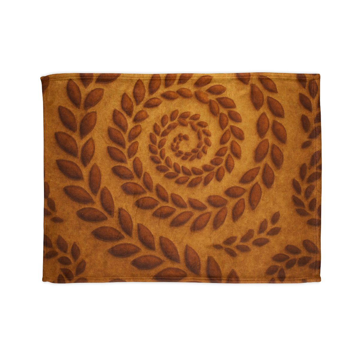 Spiral Seed Pod Chorus decorative home blankets