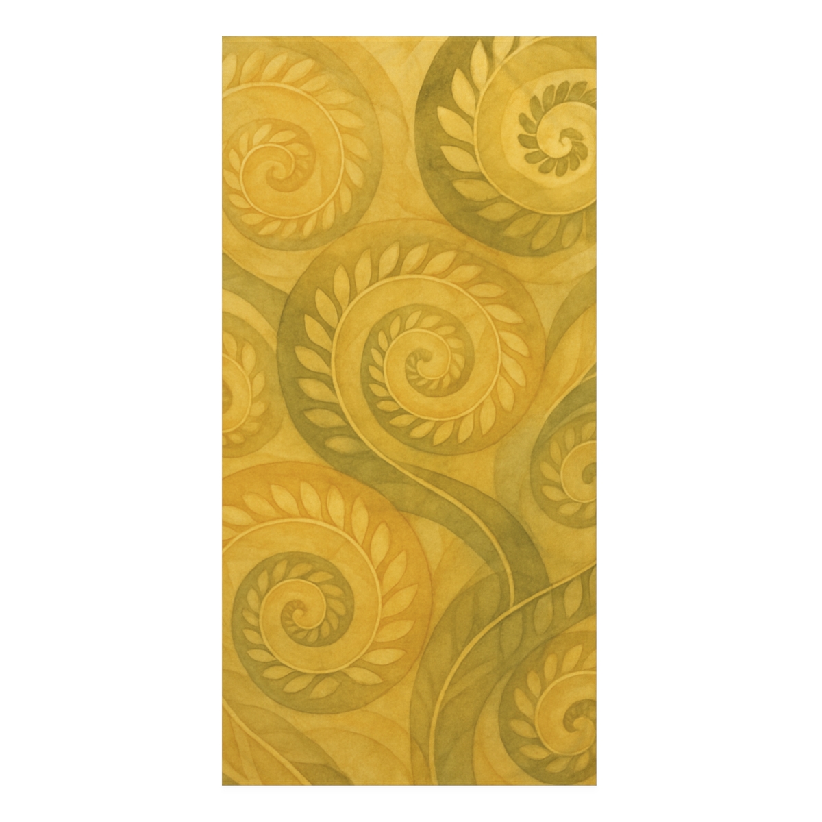 Spiral Seed Pod Design stylish beach towels