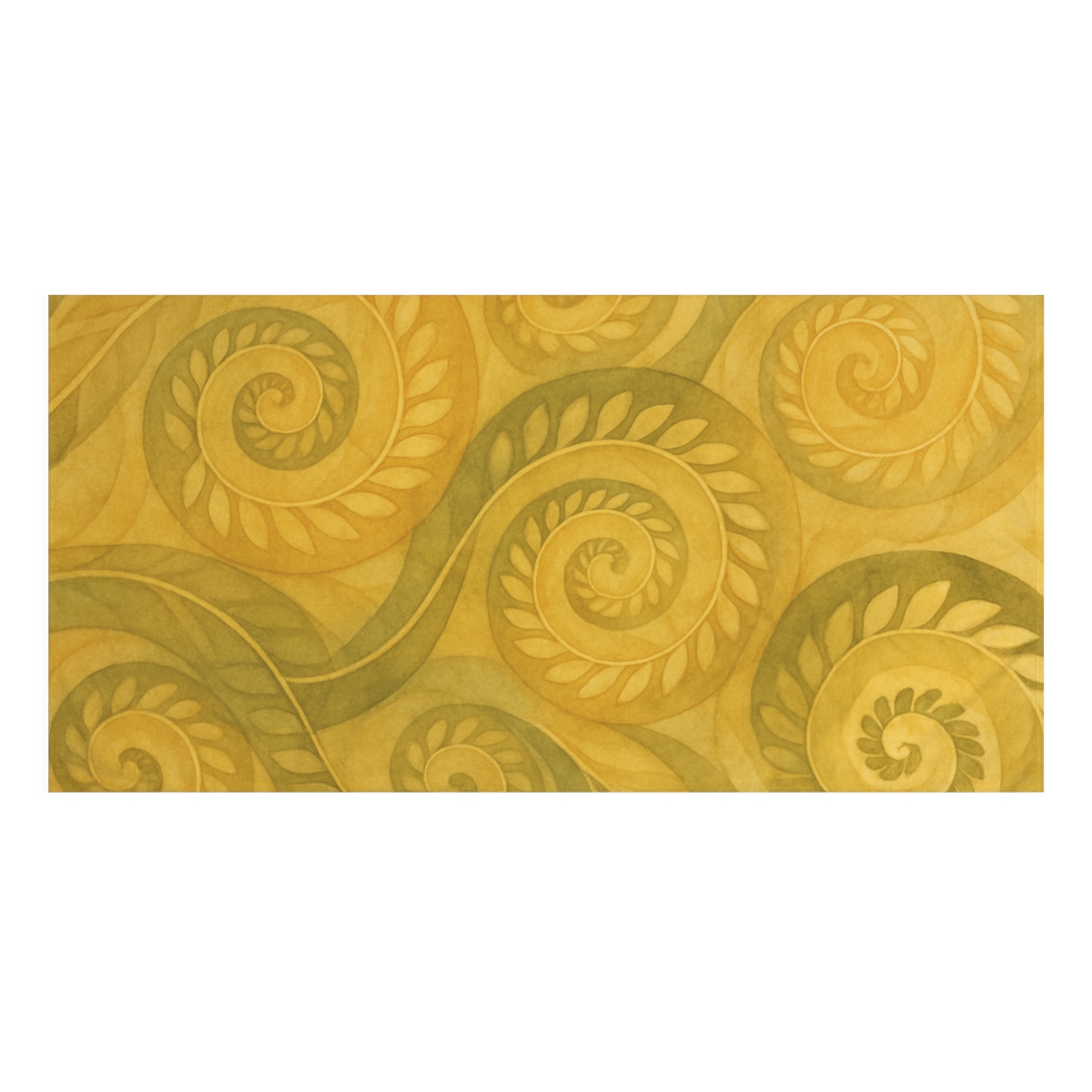 Spiral Seed Pod Design stylish beach towels