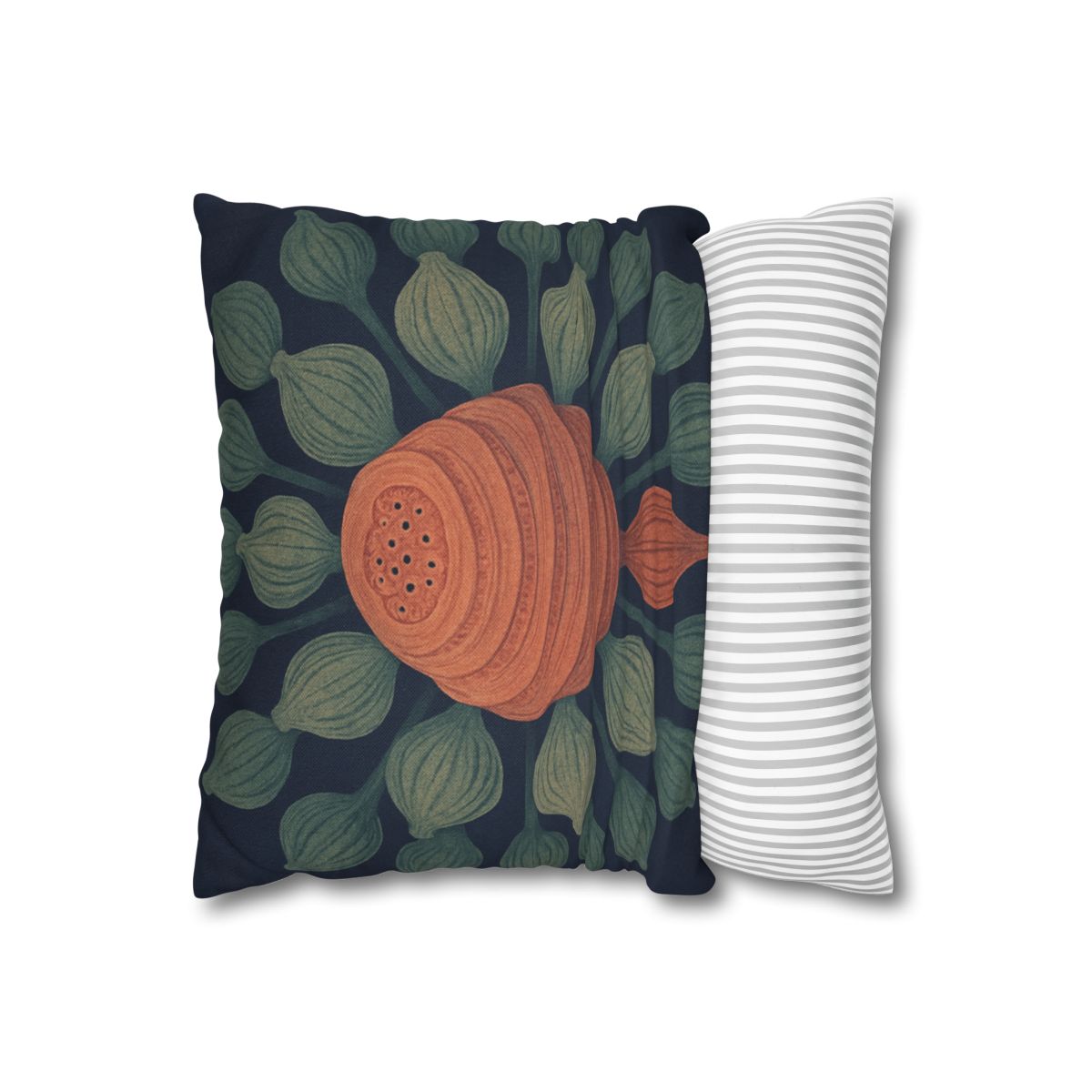 Spiral Seed Pod Halo trendy patterned pillow cases