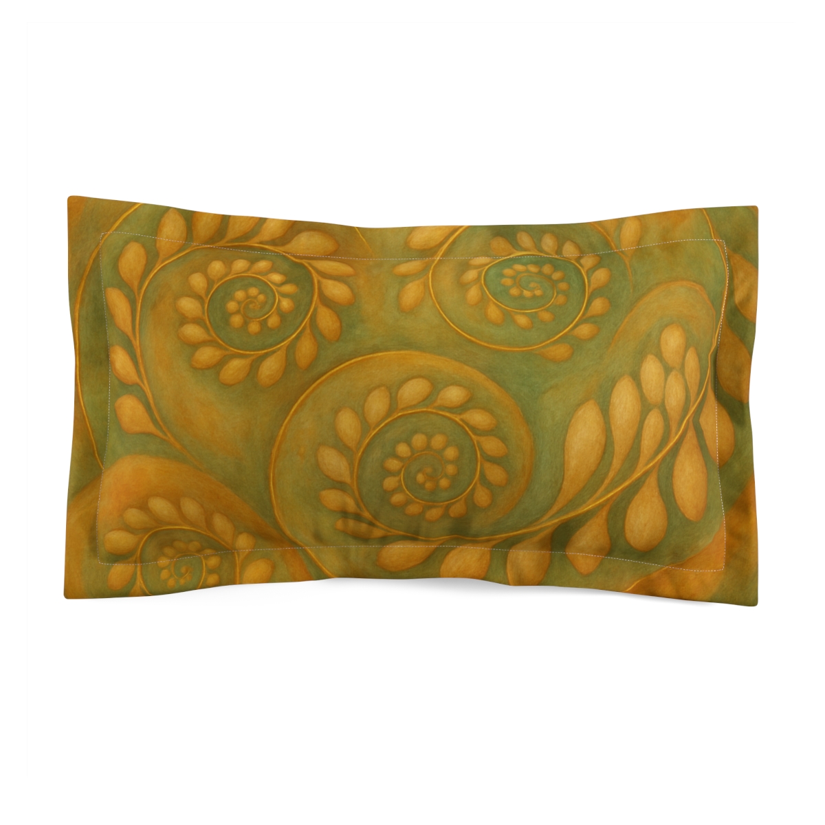 Spiral Seedpod Harmony custom pillows