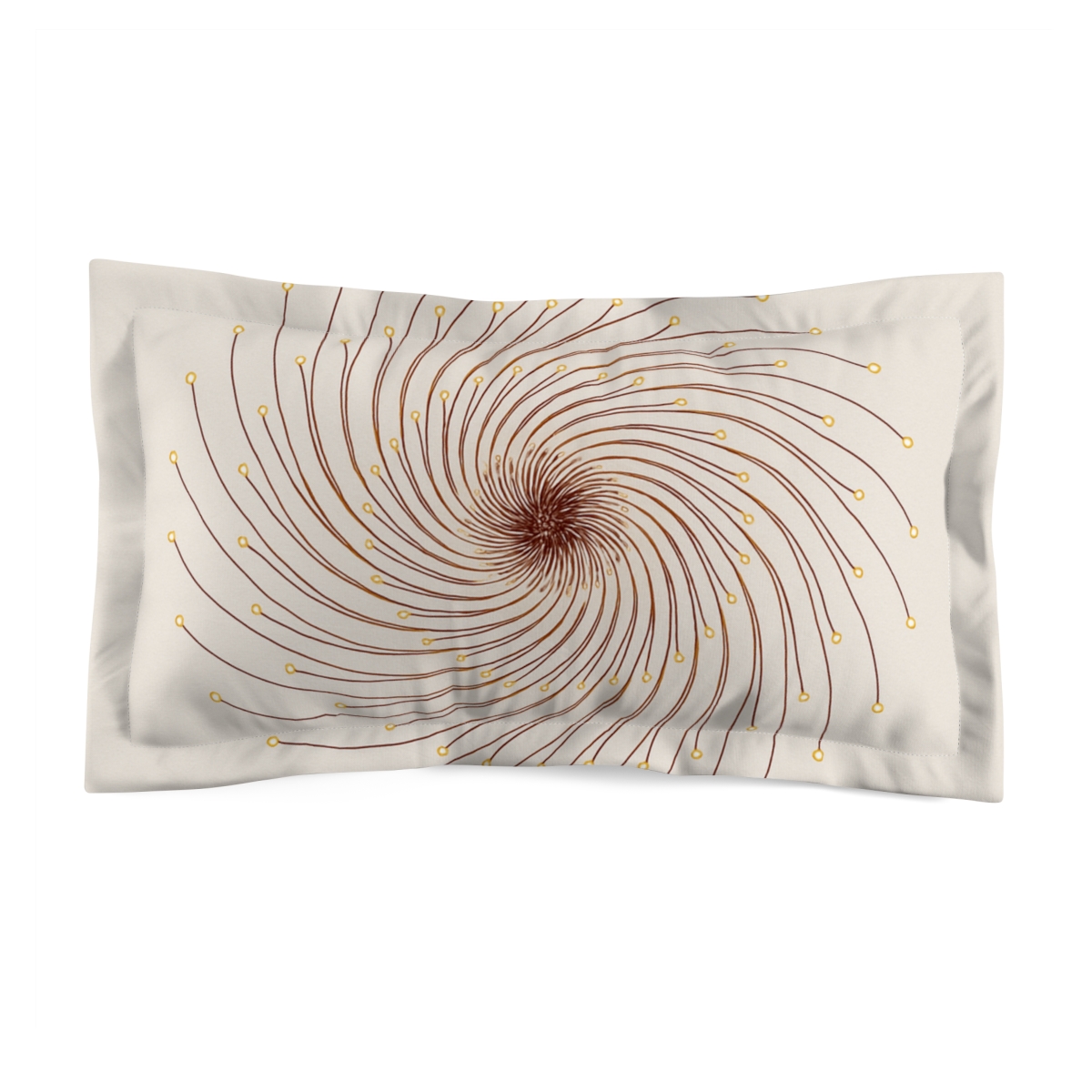 Spiral Stamen Echo soft plush pillows