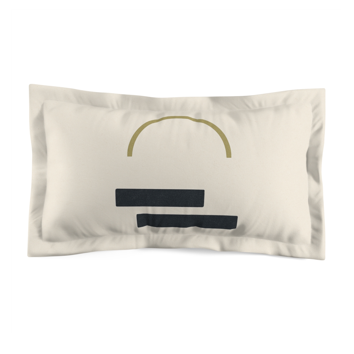 Split Arc Above Aligned Bars gift pillows for home