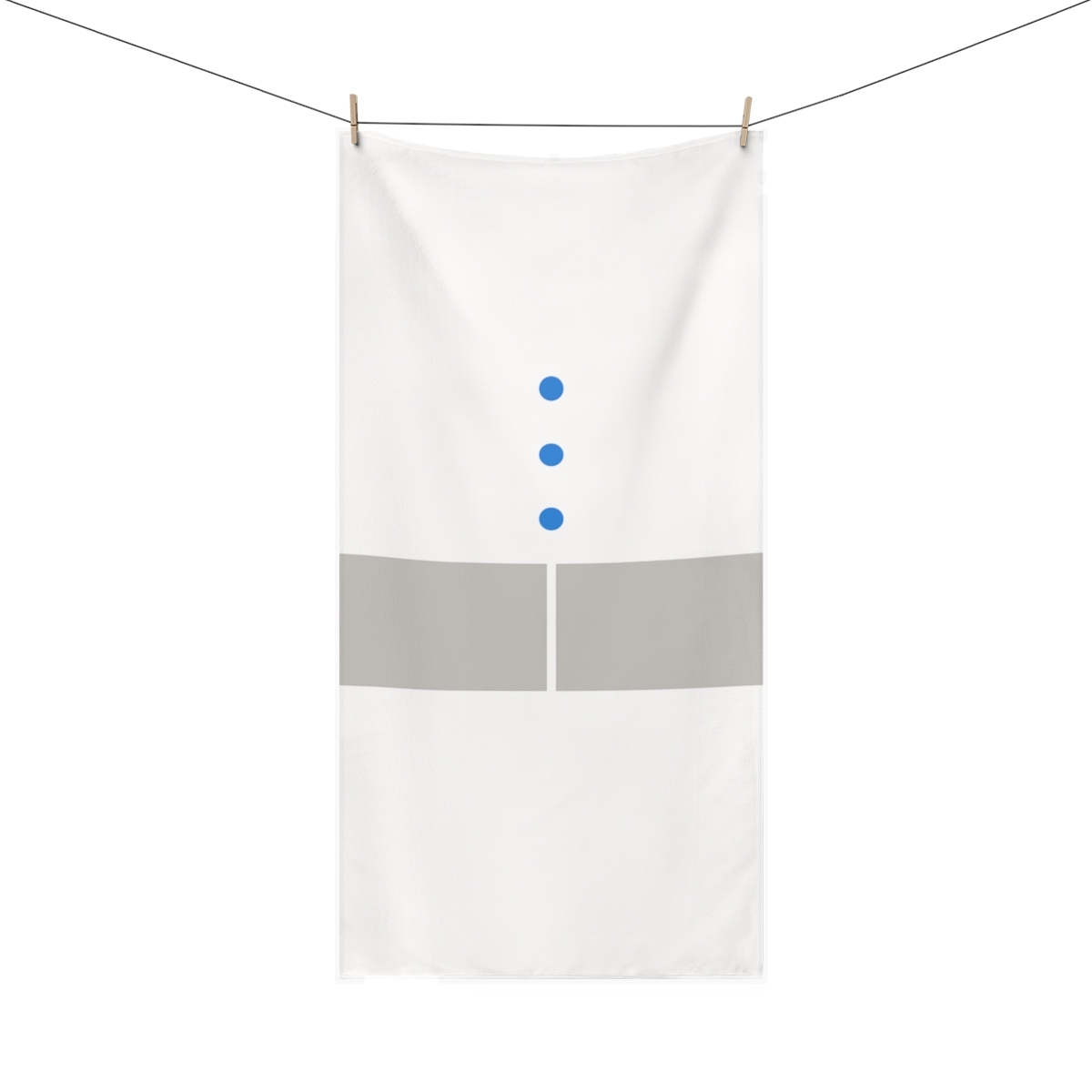 Split Band And Floating Dots designer printed towels