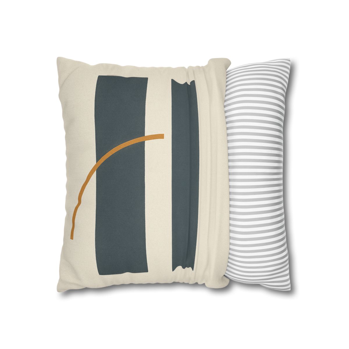 Split Bar And Resting Arc designer print pillow cases