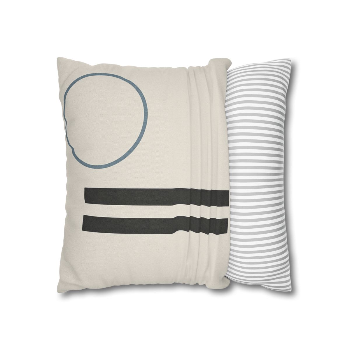 Split Column And Floating Ring designer print pillow cases