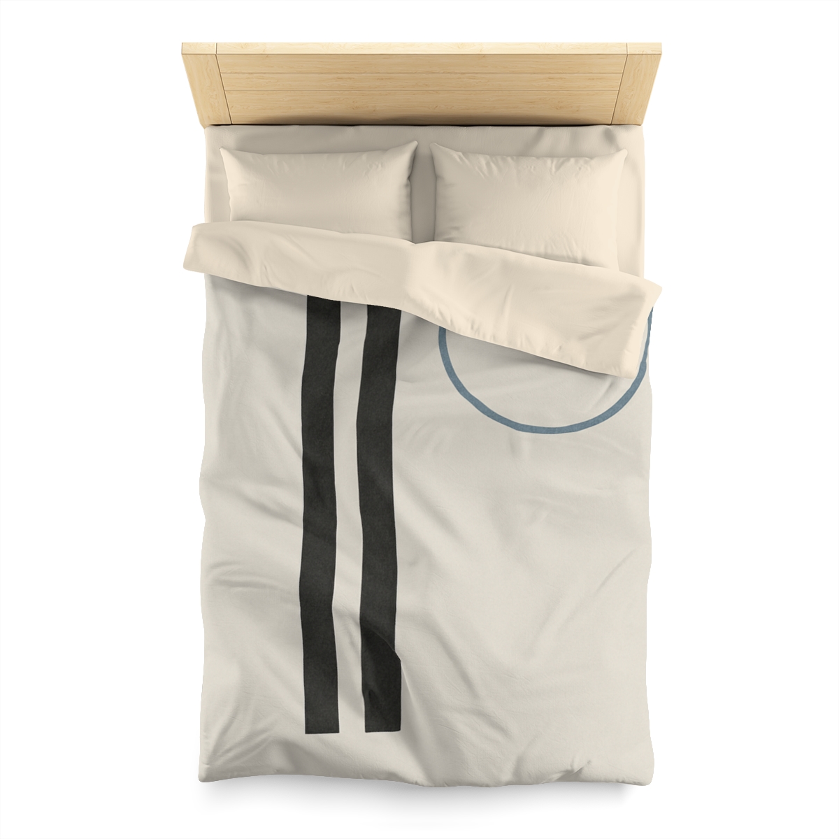 Split Column And Floating Ring custom duvets