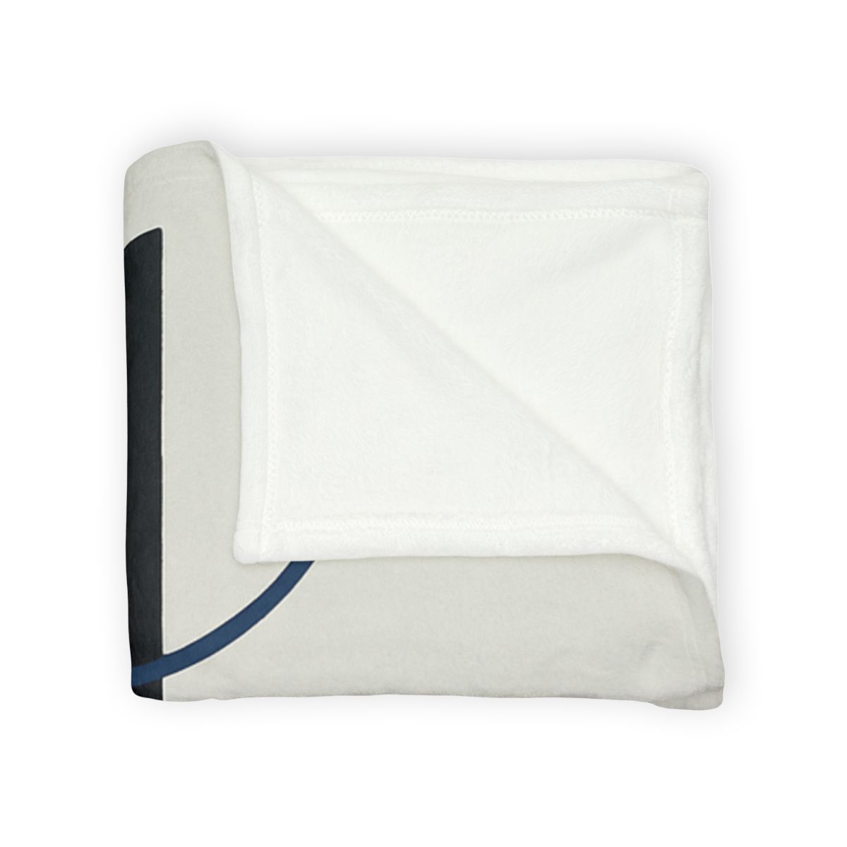 Split Column And Orbiting Ring soft fleece blankets