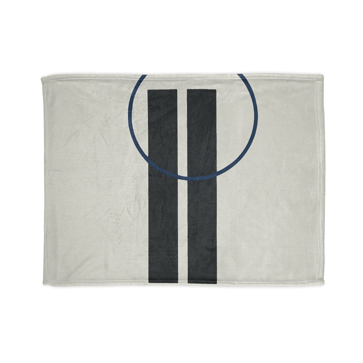Split Column And Orbiting Ring soft fleece blankets