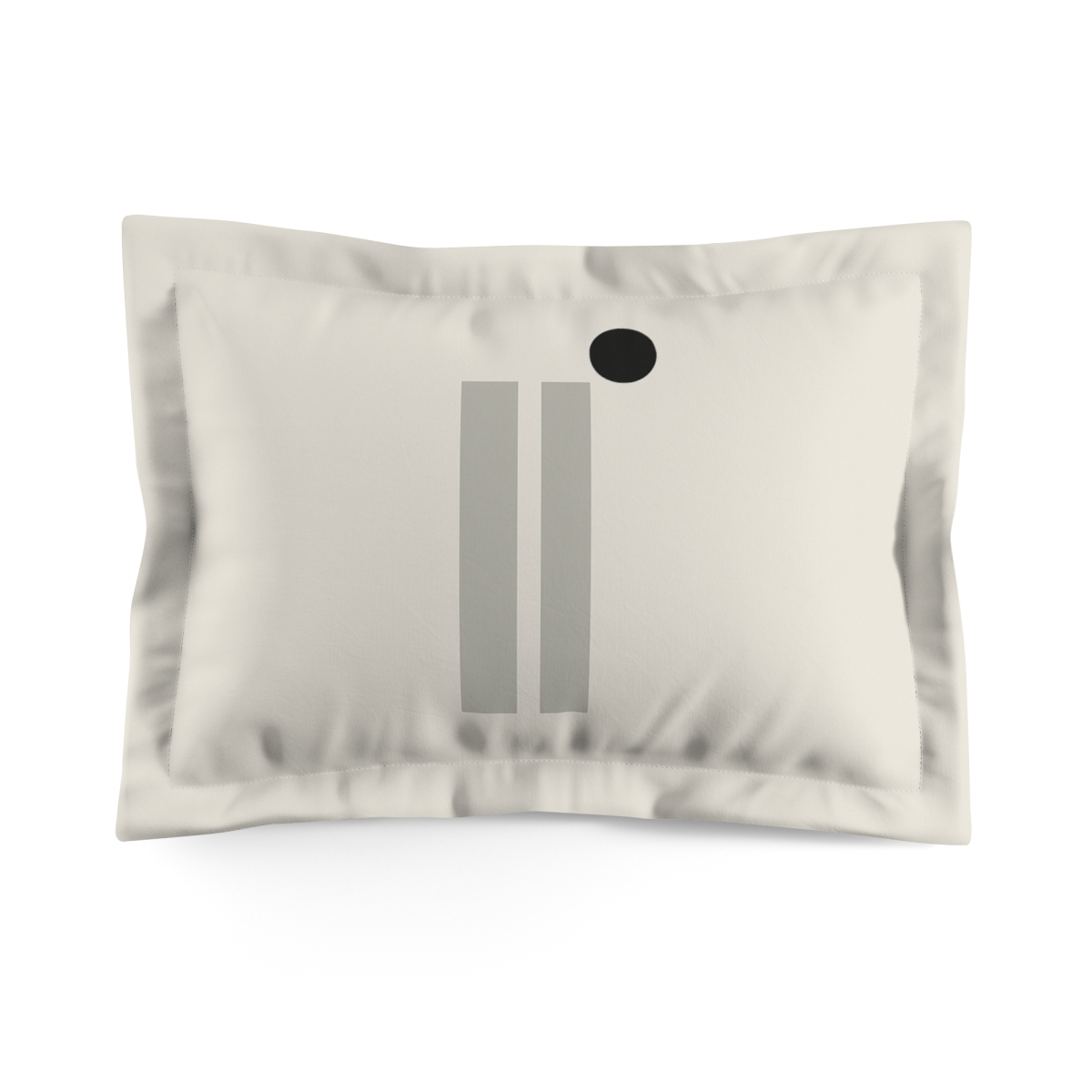 Split Column With Floating Circle comfortable bed pillows