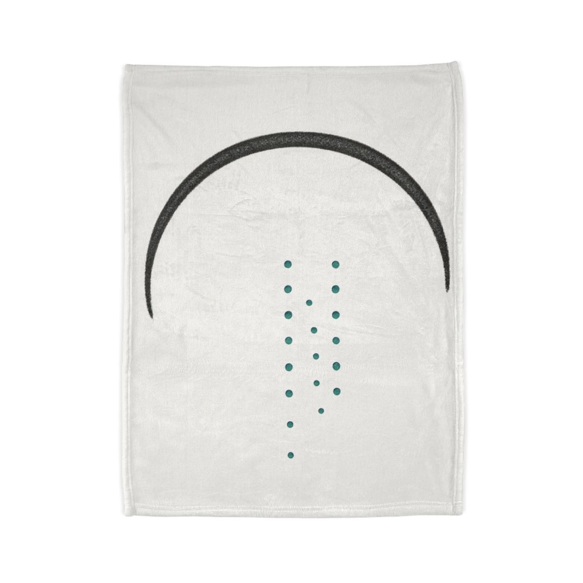 Split Crescent And Parallel Dots unique gift blankets