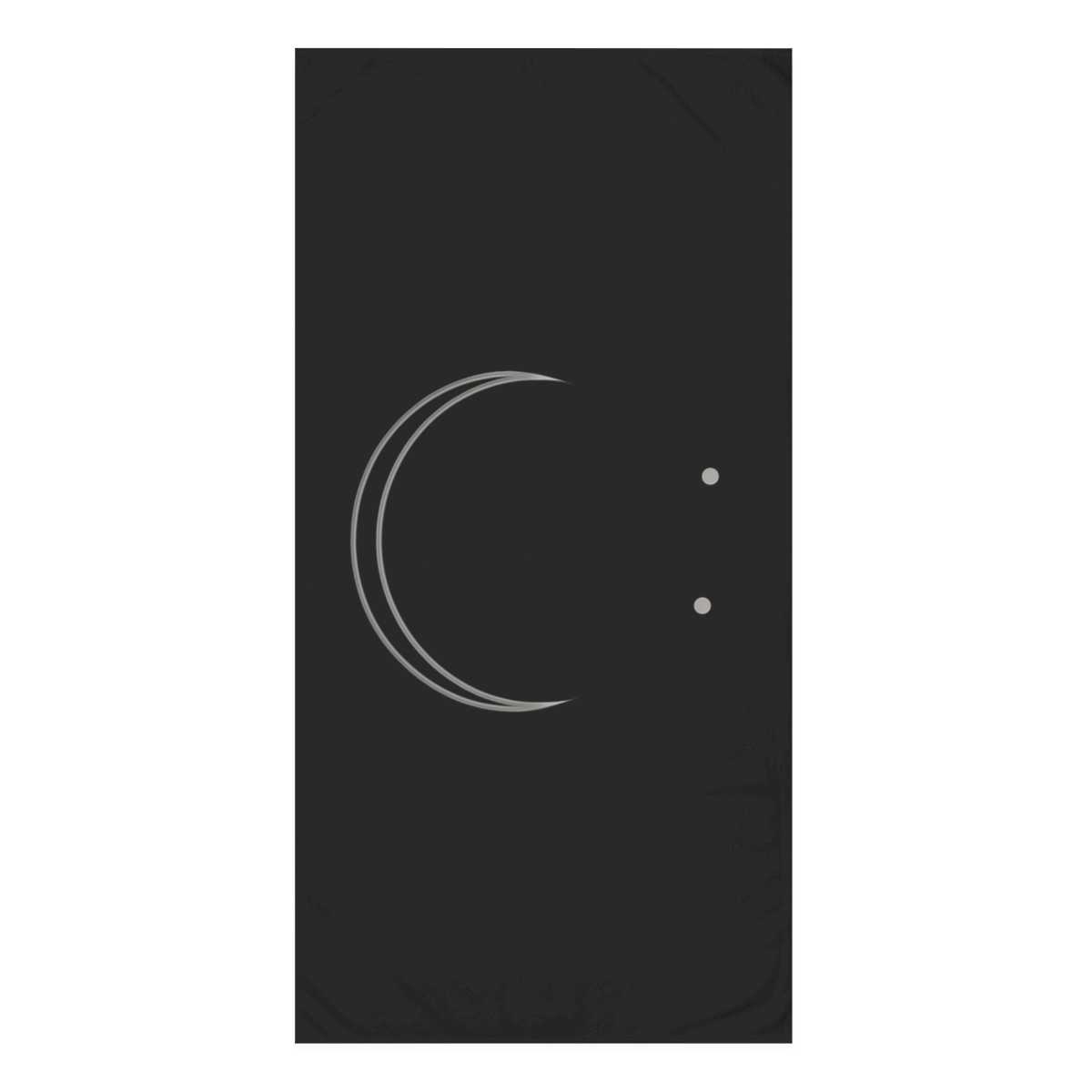 Split Crescent With Distant Pair unique gift towels