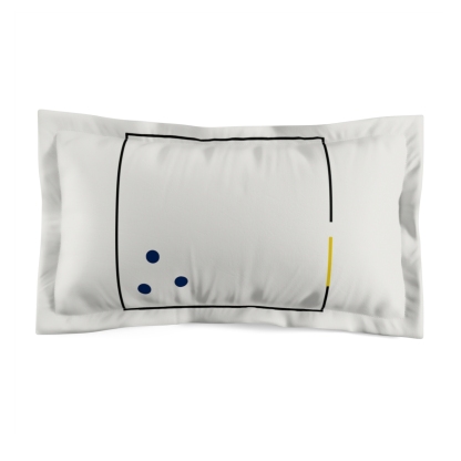 Split Frame With Missing Corner Dot Cluster comfortable bed pillows