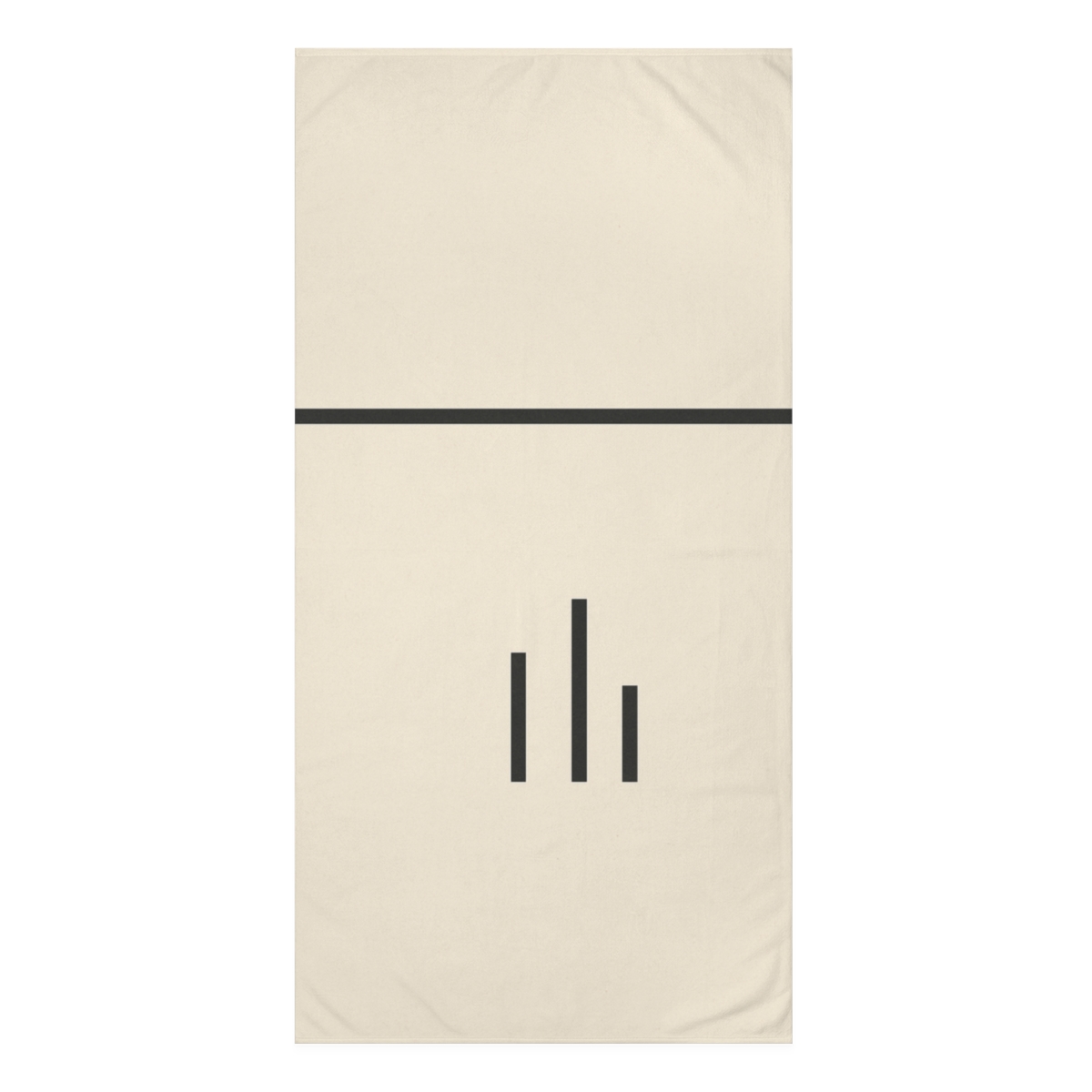 Split Horizon Line Cluster stylish beach towels
