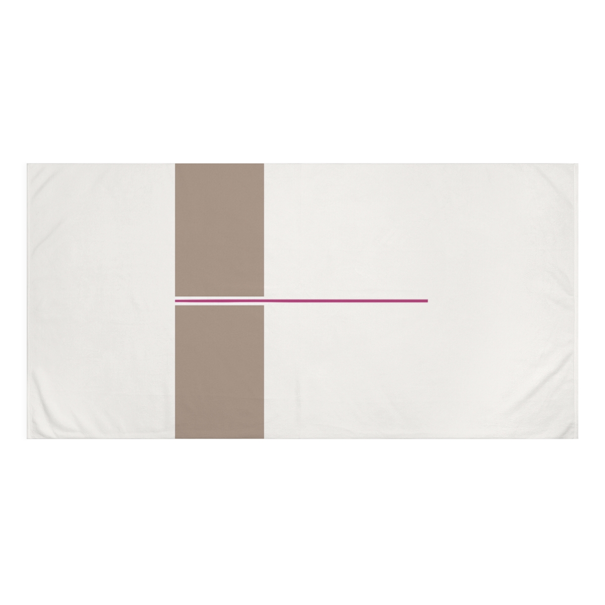 Split Rectangle And Rising Line comfortable face towels