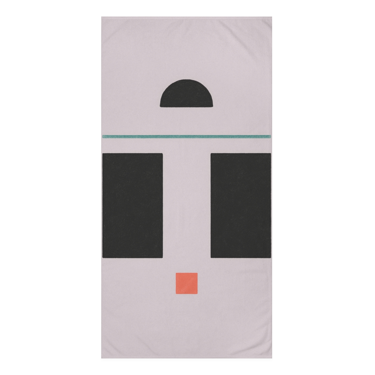 Split Rectangle With Thin Bridge unique gift towels