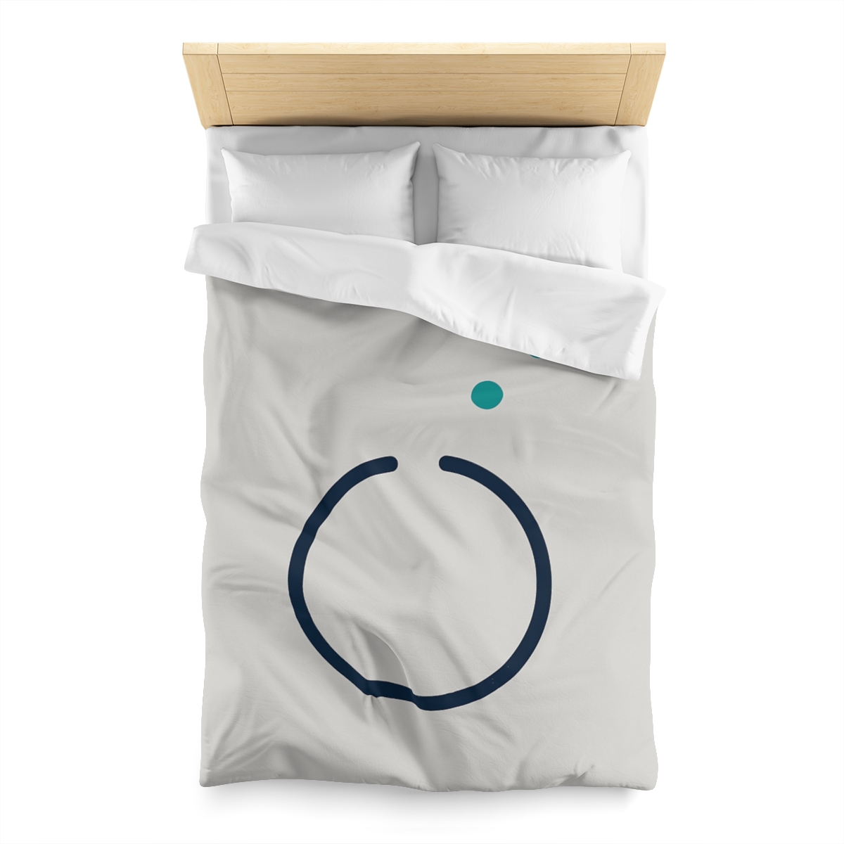 Split Ring And Ascending Dots warm winter duvets